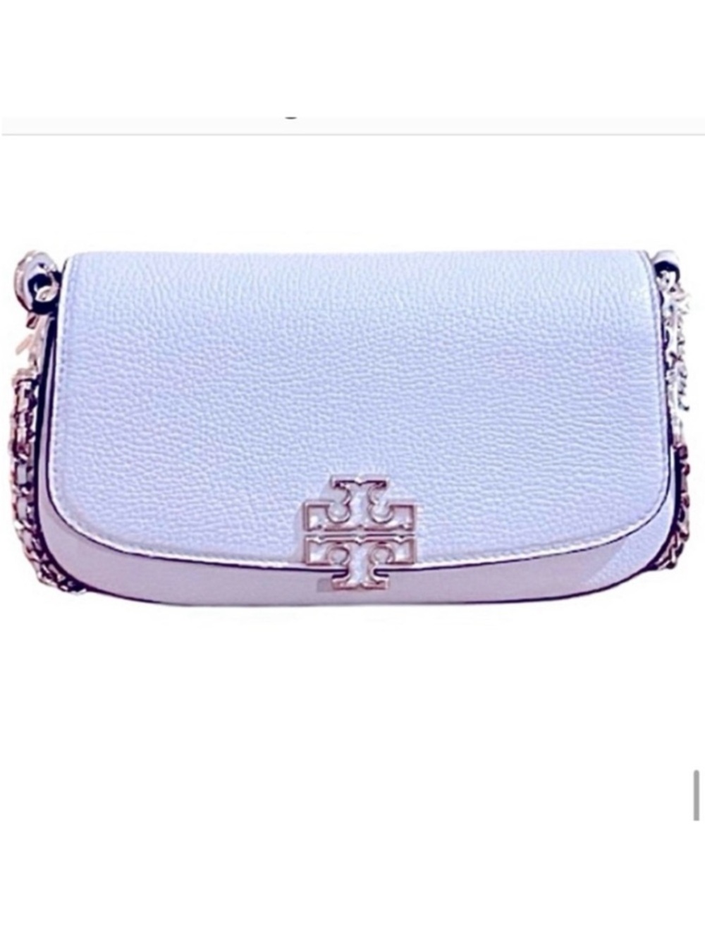 🆕- Tory Burch Britten Convertible Crossbody Blue Mist. Beautiful